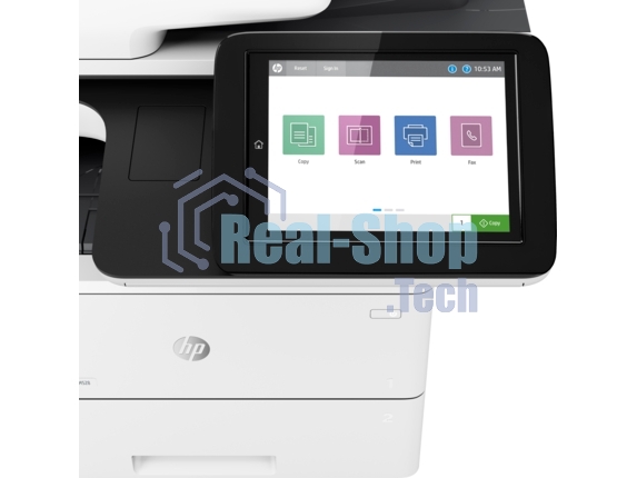 МФУ лазерное HP LaserJet Enterprise M528f (1PV65A), A4, ч/б, печ. до 43 стр/мин., скан. до 43 стр/мин. (ч/б) 38 стр/мин. (цвет), 1200 x 1200 dpi (печать) 600x600dpi (скан.), USB, RJ-45