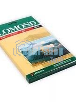 Фотобумага LOMOND Одностороняя Глянцевая, 230г/м2, A5(21x15)/50л.