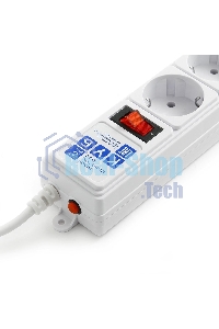 Сетевой фильтр Powercube SPG-B-15-WHITE 5 м (5 розеток) белый (коробка)