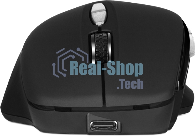Мышь беспроводная SVEN RX-590SW черный, 1600 dpi, радиоканал, Bluetooth, USB, кнопки - 7