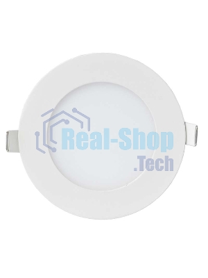 Светильник ДВО RLP-eco 24Вт 230В 160-260В 4000К 1680лм 300/285мм бел. IP40 IN HOME 4690612007991