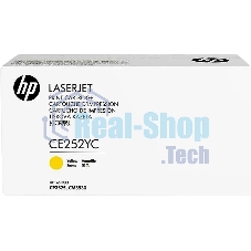 Картридж лазерный контрактный HP Contractual Yellow Optimized Original LaserJet Toner Cartridge (CE252YC)
