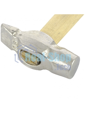 Молоток слесарный, 600 г, круглый боек, деревянная рукоятка Россия