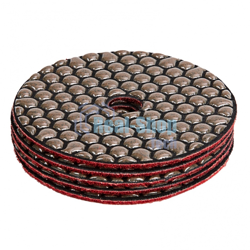 Круг алмазный гибкий Matrix шлифовальный, 100мм, P50, сухое шлифование, 5шт