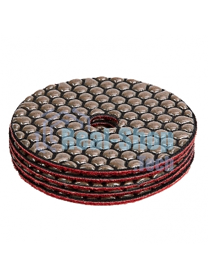 Круг алмазный гибкий Matrix шлифовальный, 100 мм, P50, сухое шлифование, 5 шт