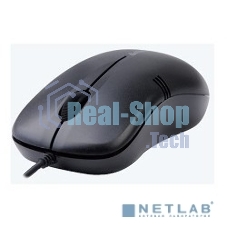 Мышь проводная A4Tech OP-560NU черный, 1200 dpi, USB, кнопки - 3