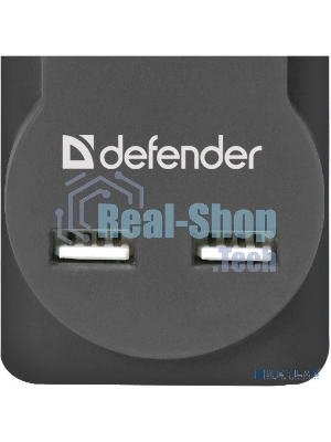 Сетевой фильтр Defender 5M DFS 755 5OUTL.