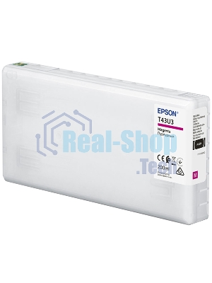 Картридж струйный Epson T43U (C13T43U340) пурпурный (200 мл) для SureLab SL-D800