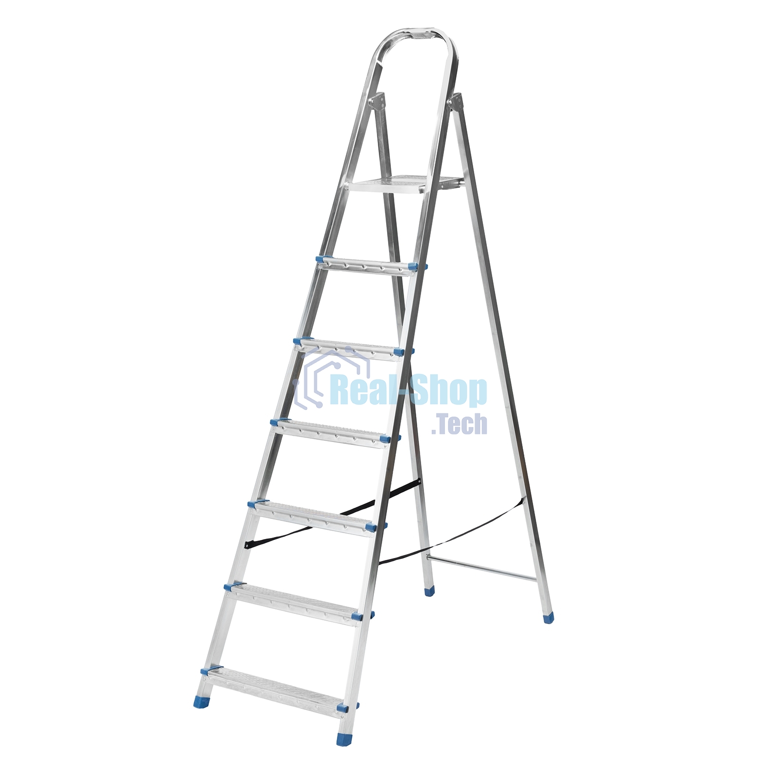 Стремянка Сибртех 7 ступеней, стальная, оцинкованная