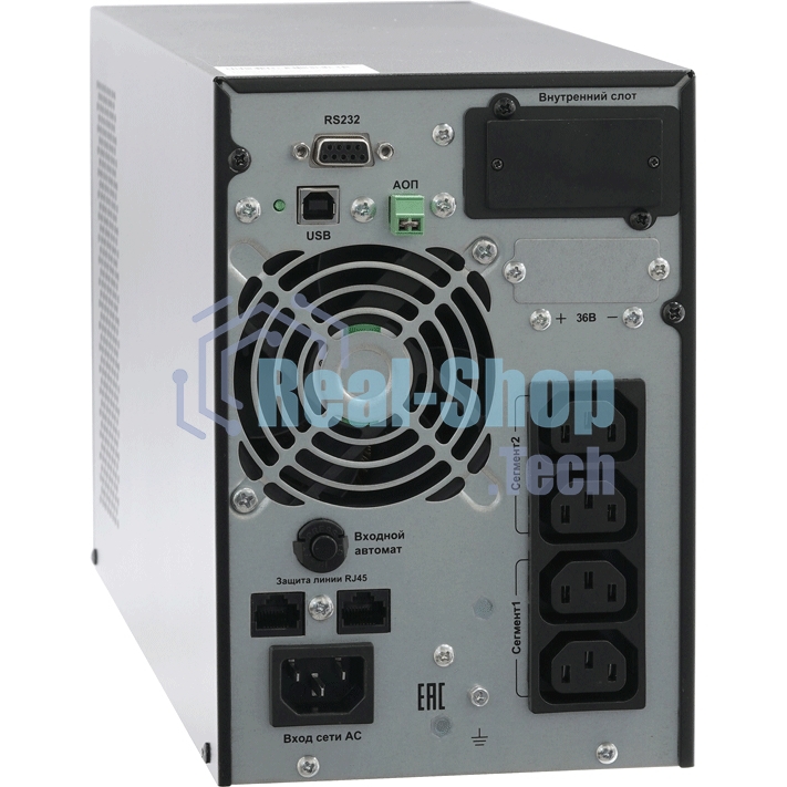 Источник бесперебойного питания двойного преобразования Связь инжиниринг, 1000ВА/1000Вт, напольный, 4xC13, SNMP слот, 2 года гарантия, (АПСМ.435241.020-01)