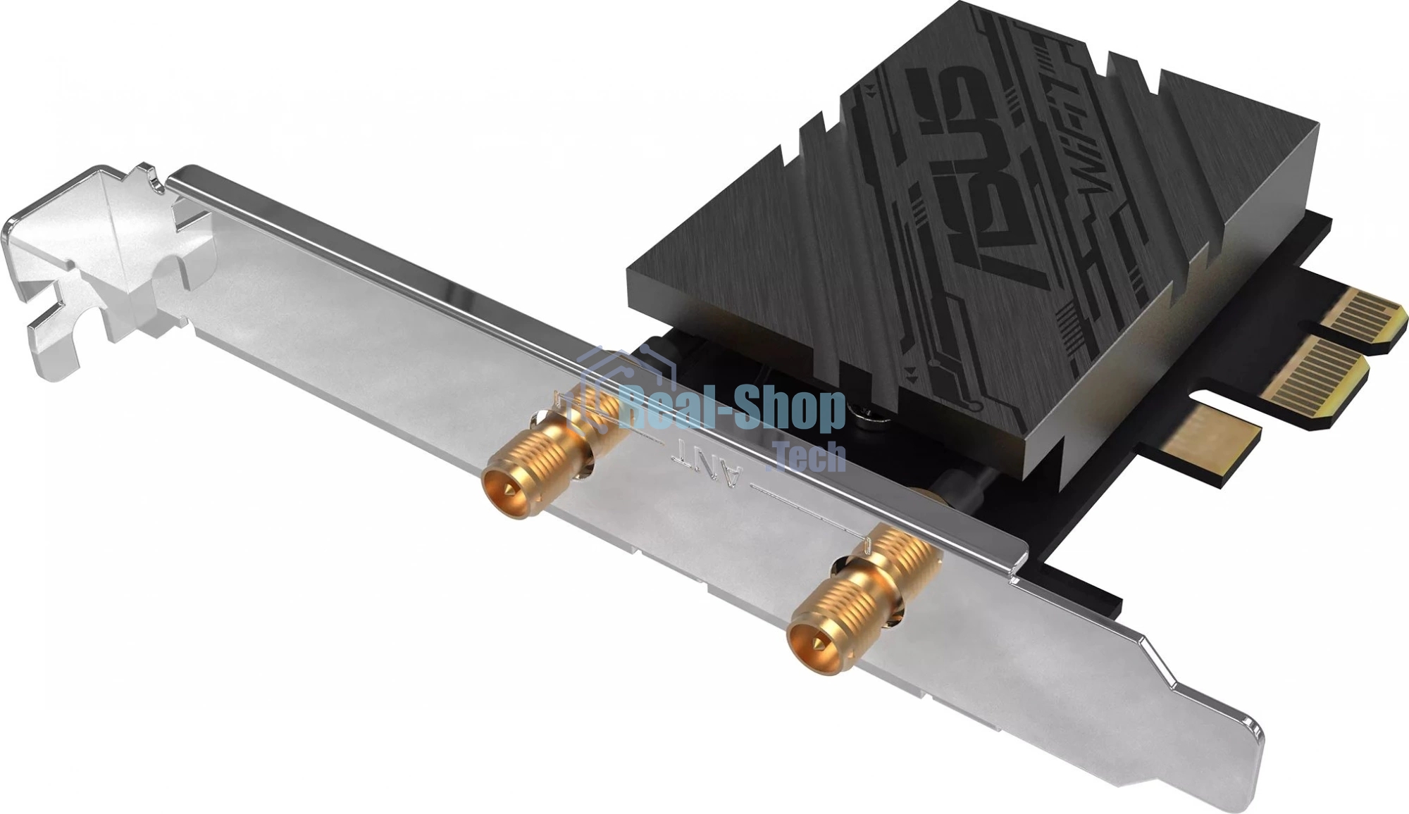 Сетевой адаптер Wi-Fi + Bluetooth Asus PCE-BE92BT BE9400 PCI Express (ант.внеш.несъем.) 2ант.