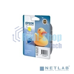 Картридж струйный Epson C13T05544010 желтый для Epson RX520/R240