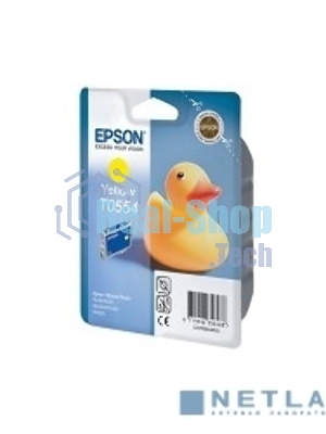 Картридж струйный Epson C13T05544010 желтый для Epson RX520/R240