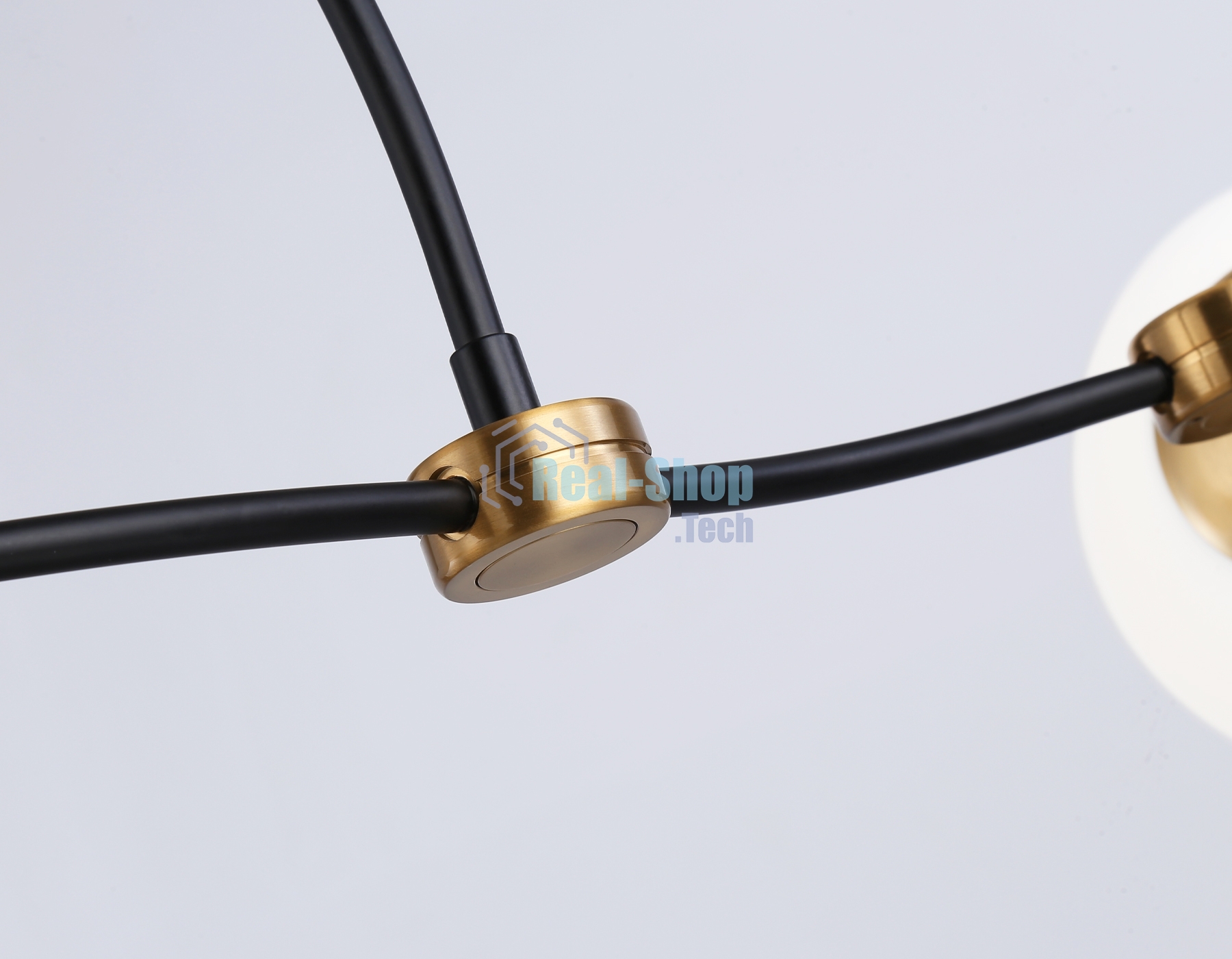 Светитльник Ambrella Light TR2555/6 BK/SB черный/бронза E27/6 max 60W 1160*600*450