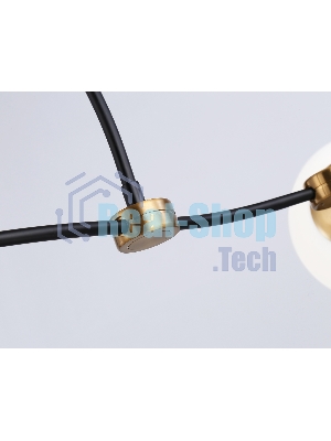 Светитльник Ambrella Light TR2555/6 BK/SB черный/бронза E27/6 max 60W 1160*600*450
