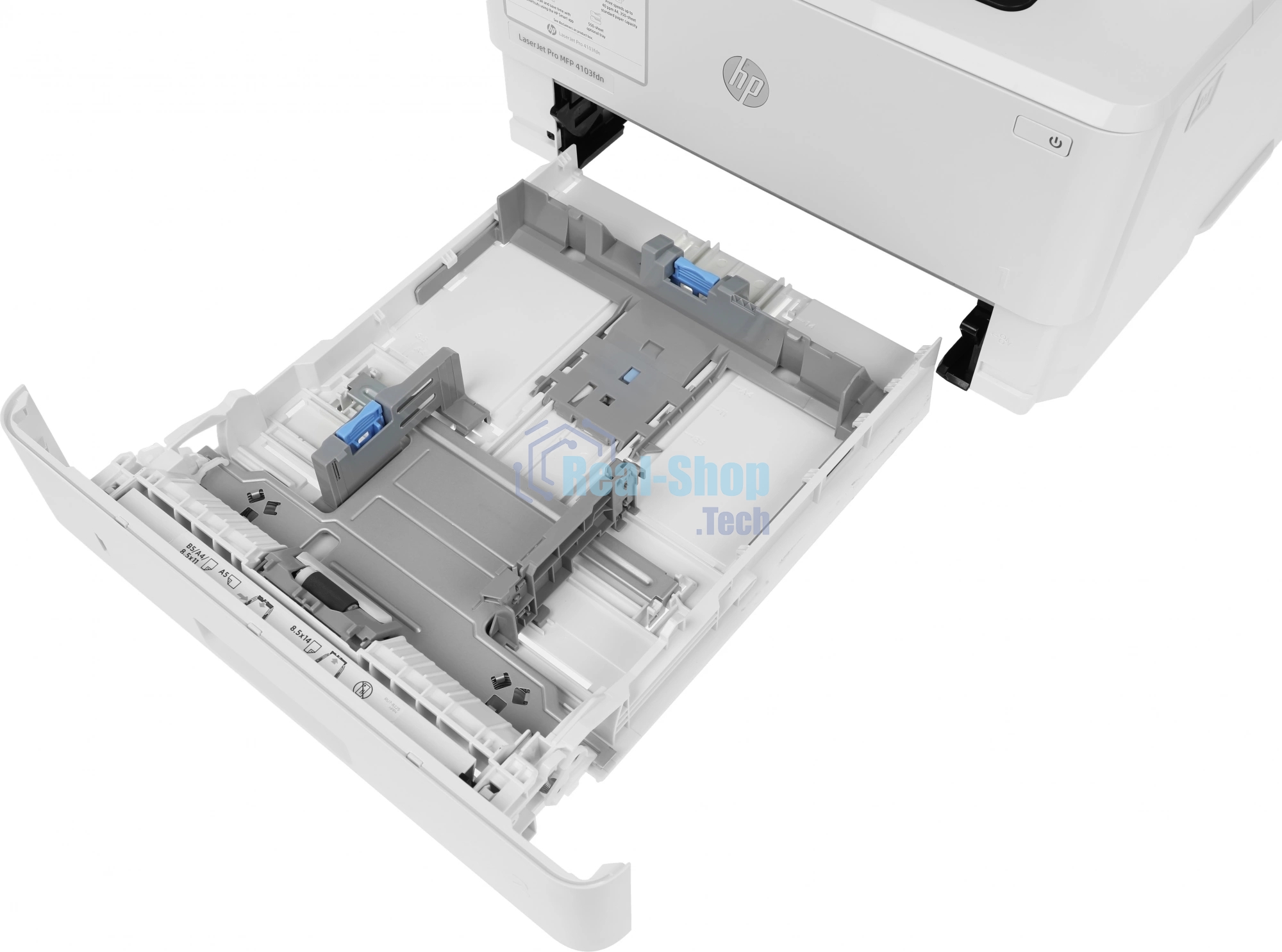 МФУ лазерное HP LaserJet Pro 4103fdn (2Z628A), A4, ч/б, печ. до 40 стр/мин., скан. до 29 стр/мин. (ч/б) 20 стр/мин. (цвет), 1200 x 1200 dpi, USB, RJ-45, Air Print, Mopria