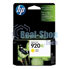 Картридж струйный HP 920XL CD974AE желтый для HP OJ 6000/6500 (700 стр.)