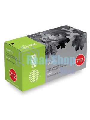 Картридж лазерный Cactus CS-C712S черный (1500 стр.) для Canon LBP-3010/LBP-3100