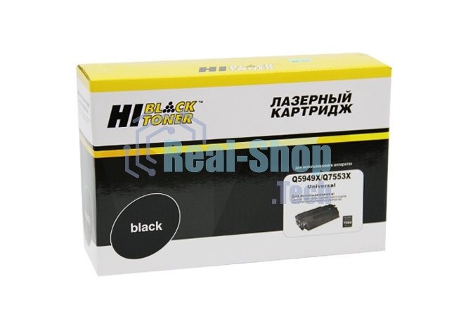Расходные материалы Hi-Black Q5949X/Q7553X - Картридж для LJ P2015/1320/3390/3392 Q5949X/Q7553X универсальный (7000стр.) с чипом