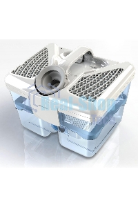 Моющий пылесос Thomas TWIN XT 788565, черный/синий, 325/1700 Вт, уборка влажная/сухая/сбор жидкости, пылесборник контейнер 2.6 л