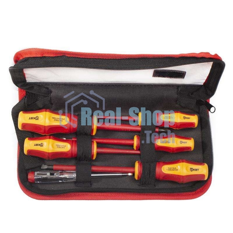 КВТ Набор диэлектр. отверток Профи НИО-06 78617