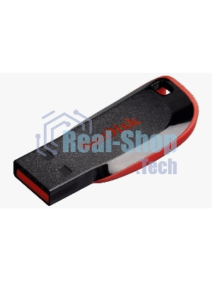 Флешка USB SanDisk Cruzer Blade (SDCZ50-128G-B35), 128Gb, USB 2.0, Type-A, R/W 16/4, черный