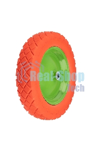 Колесо полиуретановое Сибртех 4.80/4-8, длина оси 90мм, подшипник 20мм