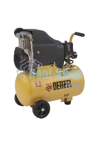 Компрессор воздушный безмасляный Denzel DLC1300/24 (58171) 1,3 кВт, 24 литра, 206 л/мин