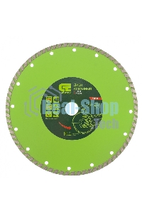 Диск алмазный Сибртех отрезной Turbo, 230 х 22,2 мм