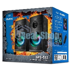 Акустическая система SVEN SPS-512 2.0 черные