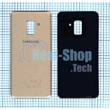 Задняя крышка для Samsung Galaxy A8 (2018) SM-A530F золотой