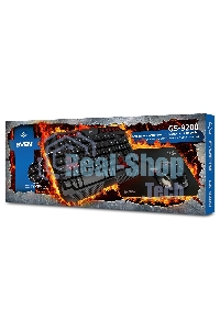 Комплект клавиатура + мышь SVEN GS-9200 игровые клавиатура, мышь и коврик