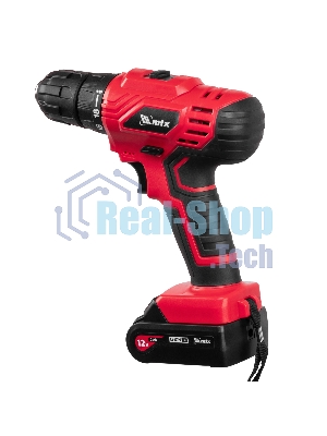 Дрель-шуруповерт MTX MCDL-12-02, 12 В, 2 Ач, 20 Нм, щеточный