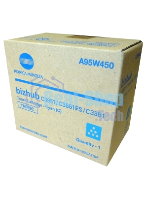 Тонер-картридж Konica-Minolta bizhub C3351/C3851 синий TNP-49C