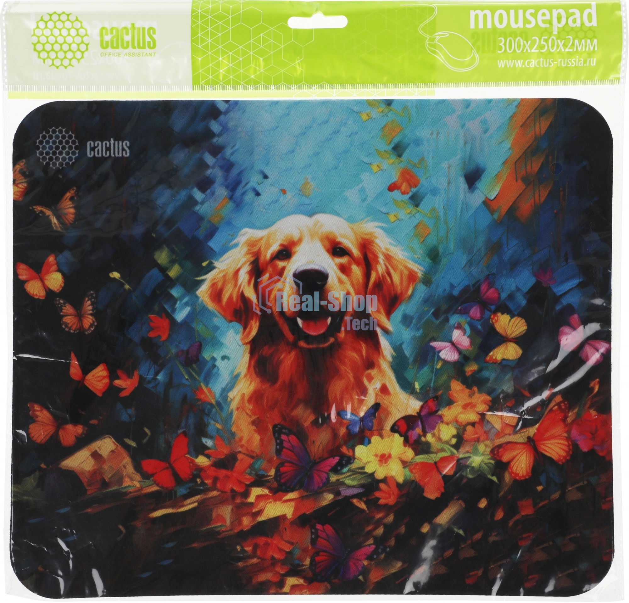 Коврик для мыши Cactus Dog 300x250x3мм (CS-MP-D16M)
