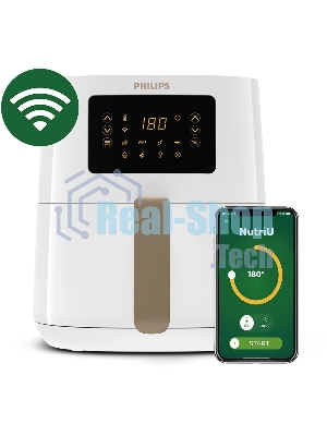 Аэрогриль Philips HD9255/30 белый, 1400 Вт, 4.1 л, сенсор, 7 программ