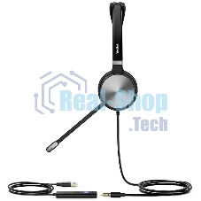 Гарнитура YEALINK UH36 Mono-Teams Моно, Проводная, HD звук, USB и 3,5 mm jack, шт