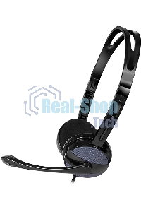 Гарнитура проводная мультимедийная с микрофоном SVEN AP-151MV, черный