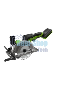 Циркулярная пила аккумуляторная GreenWorks G24MCS 24В, бесщеточная, без АКБ и ЗУ (1501207)