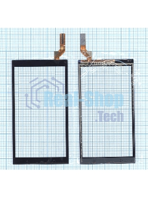 Сенсорное стекло (тачскрин) для HTC Desire 700, черное