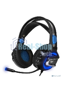 Гарнитура проводная игровая CROWN CMGH-3101 Black&blue
