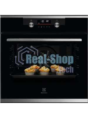 Духовой шкаф Электрический Electrolux KODDP77H черный/серебристый