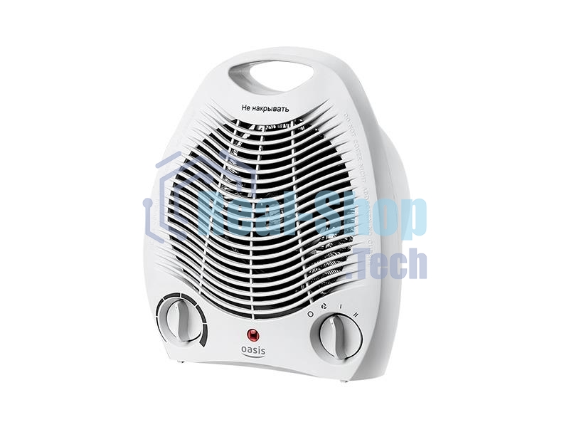 Тепловентилятор Oasis SB-20R белый, 2000 Вт, 20 м2