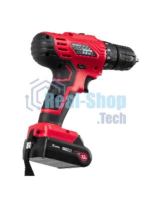 Дрель-шуруповерт MTX MCDL-12-02, 12 В, 2 Ач, 20 Нм, щеточный
