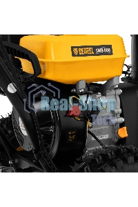 Гибридная снегоуборочная машина с функц. подметания Denzel SWB-800, 212 сс, руч. старт, 2 насадки