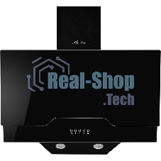 Вытяжка наклонная Monsher Laval 60 черный, 60 см, 1100 куб. м/ч, 53 дБ