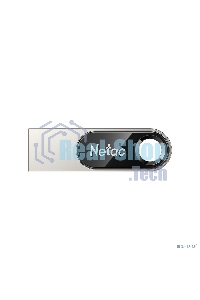 Флешка USB Netac U278 8Gb NT03U278N-008G-20PN, USB 2.0, металлическая матовая