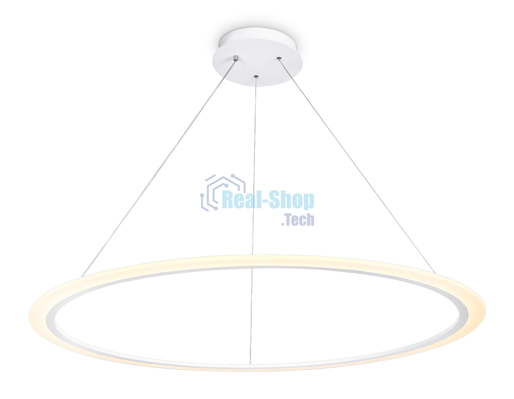 Светильник Ambrella light FA4351 WH белый 90W 3000K/4200K/6400K D960*770 (ПДУ РАДИО 2.4G)