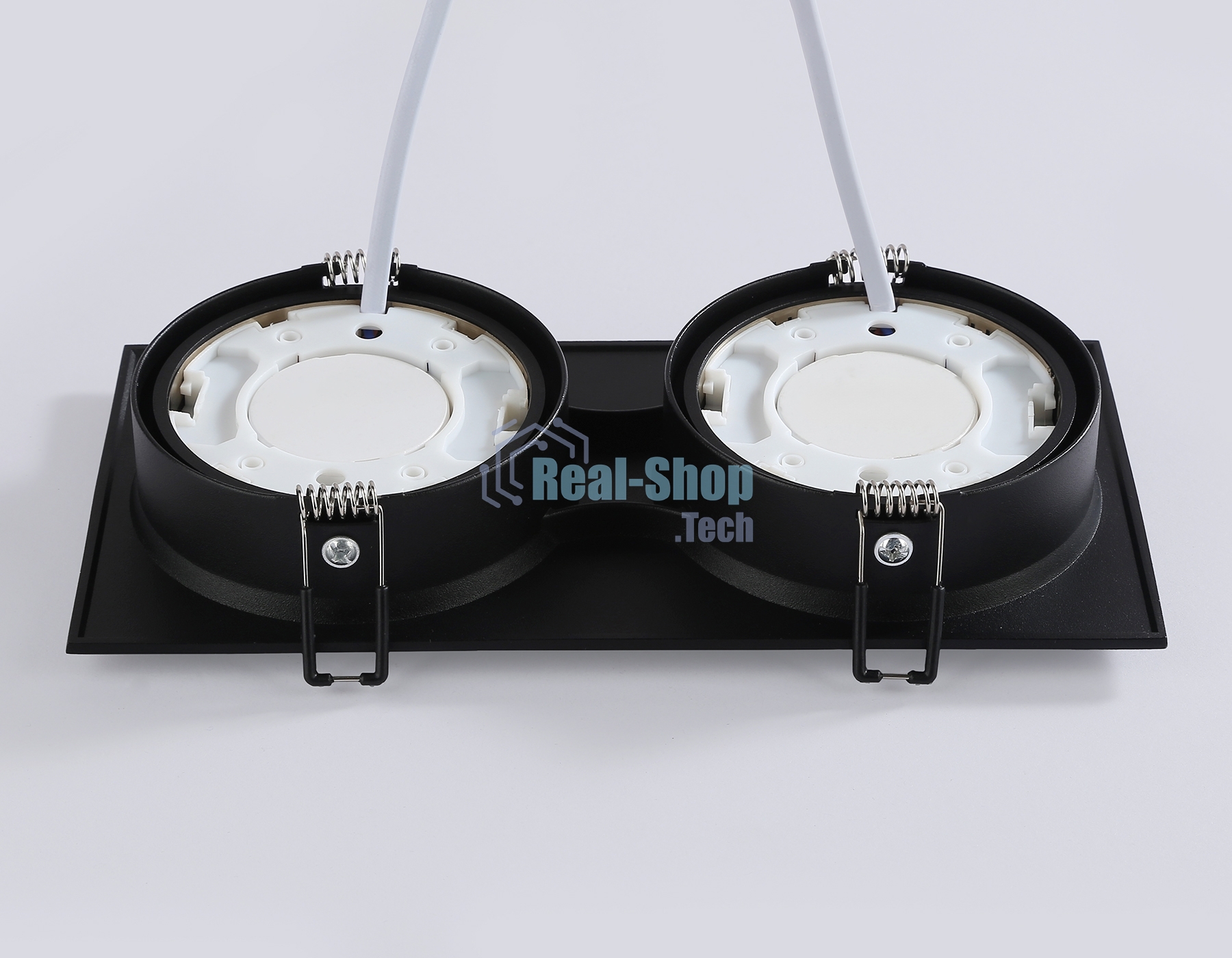 Светильник Ambrella light TN52235/2 BK черный IP20 GX53/2 220*110*44