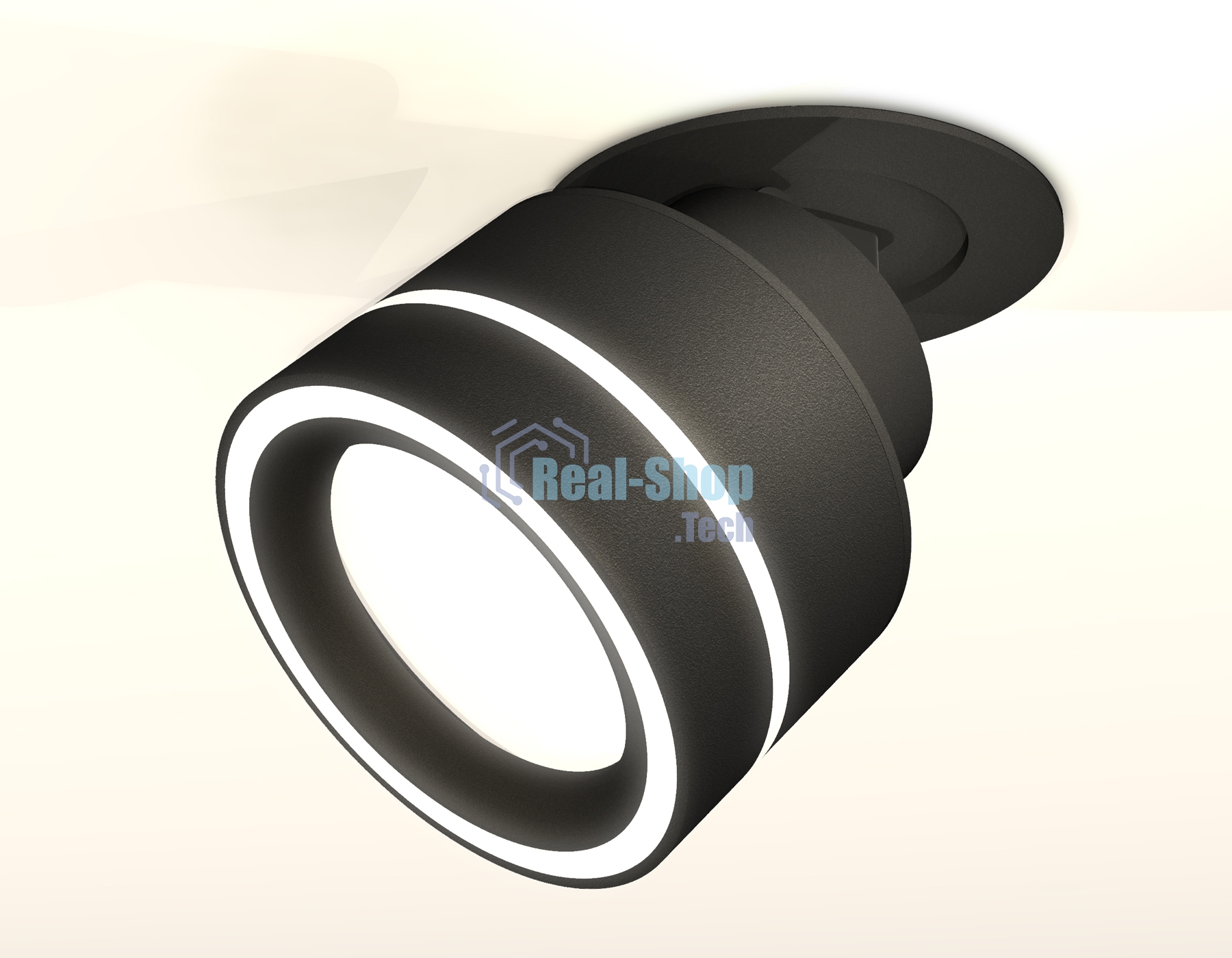 Светильник Ambrella Light XM8102523 SBK/FR черный песок/белый матовый GX53 (A2242, A2106, C8102, N8434)